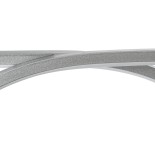 GloboStar® ROME 61296 Κρεμαστό Φωτιστικό Οροφής Linear Design LED CCT 24W 2640lm 200° AC 220-240V - Εναλλαγή Φωτισμού μέσω Διακόπτη On/Off All In One Ψυχρό 6000k+Φυσικό 4500k+Θερμό 2700k Μ65.5 x Π4 x Υ33cm - Ασημί Βούρτσας - 3 Years Warranty