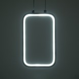 GloboStar® DEROBA 61298 Κρεμαστό Φωτιστικό Οροφής Linear Design LED CCT 12W 1320lm 360° AC 220-240V - Εναλλαγή Φωτισμού μέσω Διακόπτη On/Off All In One Ψυχρό 6000k+Φυσικό 4500k+Θερμό 2700k Μ16 x Π1.6 x Υ25.5cm - Μαύρο - 3 Years Warranty