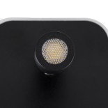 GLOBOSTAR® LADY-O 61363 Μοντέρνο Φωτιστικό Τοίχου - Απλίκα Ξενοδοχείου Reading Light με Φορτιστή USB 3A LED 10W 1000lm 36°/360° AC 220-240V IP20 Φυσικό Λευκό 4500K - Bridgelux COB Chip & TÜV SÜD Driver - Μαύρο Ματ - Μ10.5 x Π10 x Υ18.5cm - 3 Χρόνια Εγγύησ