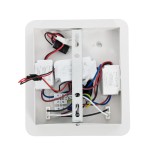 GLOBOSTAR® IBIS 61368 Μοντέρνο Φωτιστικό Τοίχου - Απλίκα Ξενοδοχείου Reading Light με Φορτιστή USB 3A LED 10W 1000lm 36°/360° AC 220-240V IP20 Φυσικό Λευκό 4500K - Bridgelux COB Chip & TÜV SÜD Driver - Λευκό Ματ - Μ10 x Π6.1 x Υ18cm - 3 Χρόνια Εγγύηση