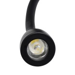GloboStar® ROULETTE-S 61382 Μοντέρνο Φωτιστικό Τοίχου - Απλίκα Ξενοδοχείου Bed Side LED 3W 360lm & 1 x E27 36° & 360° AC 220-240V - Reading Up/Down Light - Φορτιστής USB 3A - Μ17 x Π20 x Υ37cm - Φυσικό Λευκό 4500K - Μαύρο με Μπεζ Καπέλο - Σετ 2 Τεμαχίων