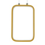 GLOBOSTAR® DEROBA 61301 Μοντέρνο Κρεμαστό Φωτιστικό Οροφής LED 12W 1320lm 360° AC 220-240V IP20 Ρυθμιζόμενο Λευκό CCT με On/Off 2700K/4500K/6000K - Lumileds SMD Chip - Χρυσό Βούρτσας - Μ16 x Π1.6 x Υ25.5cm - 3 Χρόνια Εγγύηση