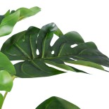 GloboStar® Artificial Garden MONSTERA 20000 Τεχνητό Διακοσμητικό Φυτό Μονστέρα Υ50cm