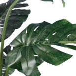 GloboStar® Artificial Garden MONSTERA 20003 Τεχνητό Διακοσμητικό Φυτό Μονστέρα Υ150cm 