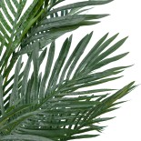 GloboStar® Artificial Garden ARECA PALM TREE 20012 Τεχνητό Διακοσμητικό Φυτό Φοινικόδεντρο Αρέκα Υ130cm 