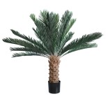 GloboStar® Artificial Garden CYCADS 20022 Τεχνητό Διακοσμητικό Φυτό Αρωματική Κύκας Υ120cm 