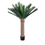 GloboStar® Artificial Garden CYCADS 20023 Τεχνητό Διακοσμητικό Φυτό Αρωματική Κύκας Υ140cm 