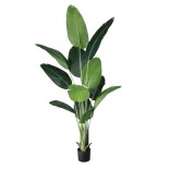 GloboStar® Artificial Garden STRELITZIA 20026 Τεχνητό Διακοσμητικό Φυτό  Στρελίτσια - Υ180cm