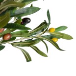 GloboStar® Artificial Garden OLIVE TREE 20052 Τεχνητό Διακοσμητικό Φυτό Ελιά Υ105cm
