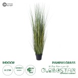 GloboStar® Artificial Garden PAMPAS GRASS 20072 Τεχνητό Διακοσμητικό Φυτό Γρασίδι της Πάμπας Υ170cm 