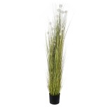 GloboStar® Artificial Garden ERIOPHORUM ANGUSTIFOLIUM COTTON GRASS 20074 Τεχνητό Διακοσμητικό Φυτό Γρασίδι του Βαμβακιού Υ170cm 