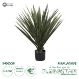 GloboStar® Artificial Garden SISAL AGAVE 20076 Τεχνητό Διακοσμητικό Φυτό Αγαύη Υ70cm 