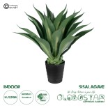 GloboStar® Artificial Garden SISAL AGAVE 20077 Τεχνητό Διακοσμητικό Φυτό Αγαύη Υ90cm 