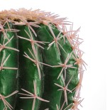 GloboStar® Artificial Garden FEROCACTUS 20092 Τεχνητό Διακοσμητικό Φυτό Φερόκακτος Υ26cm 