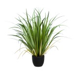 GloboStar® Artificial Garden ACORUS GRAMINEUS 20103 Τεχνητό Διακοσμητικό Φυτό Άκορος Υ90cm