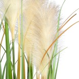 GloboStar® Artificial Garden PAMPAS GRASS 20107 Τεχνητό Διακοσμητικό Φυτό Γρασίδι της Πάμπας Υ88cm