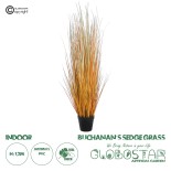 GloboStar® Artificial Garden BUCHANAN'S SEDGE GRASS 20115 Τεχνητό Διακοσμητικό Φυτό Γρασίδι του Μπουχανάν Υ120cm 