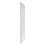 GloboStar® ZEUS 60973 Χωνευτό LED Panel 120x30cm 48W 6960lm 120° CRI≥86Ra UGR<19 Anti-Glare Shield Diffuser AC 220-240V IP44 Μ60 x Π60 x Υ3.3cm - Θερμό Λευκό 2700K - Bridgelux High Lumen Chips - TÜV Certified Driver - 5 Years Warranty