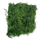 GloboStar® 78413 Artificial - Συνθετικό Τεχνητό Διακοσμητικό Πάνελ Φυλλωσιάς - Κάθετος Κήπος Λέιλαντ - Νάνος Κισσός Πράσινο Μ60 x Υ40 x Π9cm