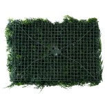 GloboStar® 78413 Artificial - Συνθετικό Τεχνητό Διακοσμητικό Πάνελ Φυλλωσιάς - Κάθετος Κήπος Λέιλαντ - Νάνος Κισσός Πράσινο Μ60 x Υ40 x Π9cm
