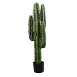 GloboStar® Artificial Garden PACHYCEREUS CACTUS 20127 Τεχνητό Διακοσμητικό Φυτό Κάκτος Παχυκηρίος Υ110cm 