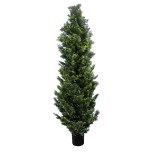 GloboStar® Artificial Garden CYPRESSUS LEYLANDII 20156 Τεχνητό Διακοσμητικό Φυτό Κυπαρίσσι Λέιλαντ Υ180cm 
