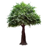 GloboStar® Artificial Garden BANYAN FICUS TREE 20160 Τεχνητό Διακοσμητικό Δέντρο Ινδική Συκιά Φίκος Υ340cm 