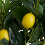GloboStar® Artificial Garden LEMON TREE 20213 Τεχνητό Διακοσμητικό Δέντρο Λεμονιά Υ120cm