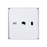 GLOBOSTAR® LUMINAR 60334 Downlight Σποτ LED 14W 1960lm 36° AC 220-240V IP20 Φυσικό Λευκό 4500K - Osram SMD Chip & TÜV SÜD Driver - Λευκό Ματ - Μ8.2 x Π8.2 x Υ6.6cm - 5 Χρόνια Εγγύηση