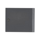 GLOBOSTAR® CIRCOA 60534 Μοντέρνο Φωτιστικό Τοίχου - Απλίκα LED 10W 1000lm 60° AC 220-240V Αδιάβροχο IP44 Θερμό Λευκό 2700K - Bridgelux COB Chip & TÜV SÜD Driver - Γκρι Ανθρακί Ματ - Μ10 x Π8 x Υ10cm - 5 Χρόνια Εγγύηση