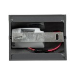 GLOBOSTAR® CIRCOA 60534 Μοντέρνο Φωτιστικό Τοίχου - Απλίκα LED 10W 1000lm 60° AC 220-240V Αδιάβροχο IP44 Θερμό Λευκό 2700K - Bridgelux COB Chip & TÜV SÜD Driver - Γκρι Ανθρακί Ματ - Μ10 x Π8 x Υ10cm - 5 Χρόνια Εγγύηση