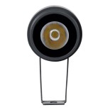 GLOBOSTAR® TREELIGHT-TREEGAL 90461 Σποτ Φωτισμού για Φυτά - Δέντρα με Βάση Μπετού & Κορμού LED 3W 330lm 15° DC 24V Αδιάβροχο IP65 Θερμό Λευκό 2700K Dimmable - Γκρι Ανθρακί - Μ5 x Π5 x Υ14.7cm - 3 Χρόνια Εγγύηση