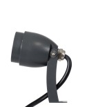 GloboStar® TREELIGHT-TREEGAL 90463 Σποτ Φωτισμού Ειδικό για Φυτά - Δέντρα με Βάση Μπετού & Κορμού LED 3W 315lm 15° DC 24V Αδιάβροχο IP65 Φ5 x Υ14.7cm Μπλε - Γκρι Ανθρακί - 3 Years Warranty