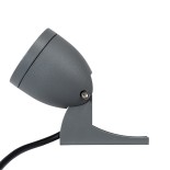 GLOBOSTAR® TREELIGHT-TREESPO 90465 Σποτ Φωτισμού για Φυτά - Δέντρα LED 6W 660lm 15° DC 24V Αδιάβροχο IP65 Θερμό Λευκό 2700K Dimmable - Γκρι Ανθρακί - Μ6.6 x Π9 x Υ12cm - 3 Χρόνια Εγγύηση