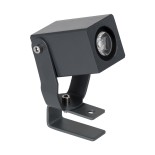 GLOBOSTAR® TREELIGHT-TREEMARO 90472 Σποτ Φωτισμού για Φυτά - Δέντρα LED 3W 330lm 8° DC 24V Αδιάβροχο IP67 Θερμό Λευκό 2700K Dimmable - Γκρι Ανθρακί - Μ3.5 x Π6.4 x Υ10cm - 3 Χρόνια Εγγύηση