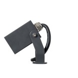 GLOBOSTAR® TREELIGHT-TREEMARO 90472 Σποτ Φωτισμού για Φυτά - Δέντρα LED 3W 330lm 8° DC 24V Αδιάβροχο IP67 Θερμό Λευκό 2700K Dimmable - Γκρι Ανθρακί - Μ3.5 x Π6.4 x Υ10cm - 3 Χρόνια Εγγύηση