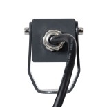 GLOBOSTAR® TREELIGHT-TREEMARO 90472 Σποτ Φωτισμού για Φυτά - Δέντρα LED 3W 330lm 8° DC 24V Αδιάβροχο IP67 Θερμό Λευκό 2700K Dimmable - Γκρι Ανθρακί - Μ3.5 x Π6.4 x Υ10cm - 3 Χρόνια Εγγύηση