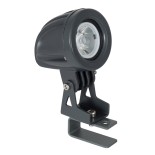 GLOBOSTAR® TREELIGHT-TREEDITA 90474 Σποτ Φωτισμού για Φυτά - Δέντρα LED 3W 330lm 8° DC 24V Αδιάβροχο IP67 Θερμό Λευκό 2700K Dimmable - Γκρι Ανθρακί - Μ5.7 x Π6.5 x Υ9.8cm - 3 Χρόνια Εγγύηση