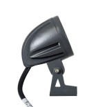 GLOBOSTAR® TREELIGHT-TREEDITA 90474 Σποτ Φωτισμού για Φυτά - Δέντρα LED 3W 330lm 8° DC 24V Αδιάβροχο IP67 Θερμό Λευκό 2700K Dimmable - Γκρι Ανθρακί - Μ5.7 x Π6.5 x Υ9.8cm - 3 Χρόνια Εγγύηση