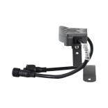GLOBOSTAR® TREELIGHT-PLANTE 90514 Κυρτή Μπάρα Φωτισμού Wall Washer για Φυτά - Δέντρα LED 3W 315lm 15° DC 24V Αδιάβροχο IP67 Πορτοκαλί 2200K Dimmable - Γκρι Ανθρακί - Μ11 x Π3 x Υ8cm - 3 Χρόνια Εγγύηση