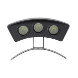 GLOBOSTAR® TREELIGHT-PLANTE 90517 Κυρτή Μπάρα Φωτισμού Wall Washer για Φυτά - Δέντρα LED 3W 255lm 15° DC 24V Αδιάβροχο IP67 Πράσινο Dimmable - Γκρι Ανθρακί - Μ11 x Π3 x Υ8cm - 3 Χρόνια Εγγύηση