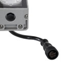 GloboStar® WASHER-JAVIA 90557 Μπάρα Φωτισμού Wall Washer LED 48W 3840lm 5° DC 24V Αδιάβροχο IP67 Μ100 x Π5.2 x Υ3.6cm (Υ8.5 με Βάση) Πολύχρωμο RGBW DMX512 - Γκρι Ανθρακί - 3 Χρόνια Εγγύηση