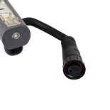 GLOBOSTAR® WASHER-STELLAR 90574 Μπάρα Φωτισμού Wall Washer LED 12W 1020lm 30° DC 24V Αδιάβροχο IP65 Πορτοκαλί 2200K Dimmable - Γκρι Ανθρακί - Μ100 x Π2 x Υ1.8cm - 3 Χρόνια Εγγύηση