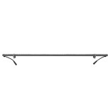 GloboStar® WASHER-STELLAR 90576 Μπάρα Φωτισμού Ultra Slim Wall Washer LED 12W 1140lm 30° DC 24V Αδιάβροχο IP67 Μ100 x Π2 x Υ1.8cm Φυσικό Λευκό 4500K - Γκρι Ανθρακί - 3 Years Warranty