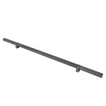 GLOBOSTAR® WASHER-STELLAR 90577 Μπάρα Φωτισμού Wall Washer LED 12W 1020lm 30° DC 24V Αδιάβροχο IP67 Πολύχρωμο RGBW Dimmable DMX512 - Γκρι Ανθρακί - Μ100 x Π3.2 x Υ3cm - 3 Χρόνια Εγγύηση