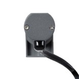 GLOBOSTAR® WASHER-STELLAR 90577 Μπάρα Φωτισμού Wall Washer LED 12W 1020lm 30° DC 24V Αδιάβροχο IP67 Πολύχρωμο RGBW Dimmable DMX512 - Γκρι Ανθρακί - Μ100 x Π3.2 x Υ3cm - 3 Χρόνια Εγγύηση