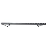 GLOBOSTAR® WASHER-PANDA 90579 Μπάρα Φωτισμού Wall Washer LED 18W 1620lm 15° DC 24V Αδιάβροχο IP65 Θερμό Λευκό 2700K Dimmable - Γκρι Ανθρακί - Μ100 x Π4 x Υ3.5cm - 3 Χρόνια Εγγύηση