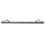 GLOBOSTAR® WASHER-PANDA 90579 Μπάρα Φωτισμού Wall Washer LED 18W 1620lm 15° DC 24V Αδιάβροχο IP65 Θερμό Λευκό 2700K Dimmable - Γκρι Ανθρακί - Μ100 x Π4 x Υ3.5cm - 3 Χρόνια Εγγύηση
