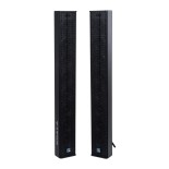 GloboStar® FDB K803 98024 PA Speaker - Παθητικό Ηχείο Column Κολωνάτο Επιτοίχιο & Επιδαπέδιο 8Ω - 200W RMS (800W Peak) - 8 x 3