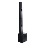 GloboStar® FDB K806 98027 PA Speaker - Παθητικό Ηχείο Column Κολωνάτο Επιτοίχιο & Επιδαπέδιο 6Ω - 480W RMS (1920W Peak) - 6 x 6